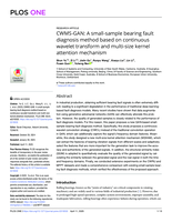 CWMS-GAN: A small-sample bearing fault diagnosis method based on continuous wavelet transform and multi-size kernel attention mechanism