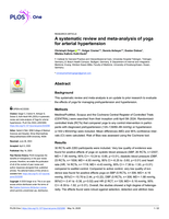 A systematic review and meta-analysis of yoga for arterial hypertension