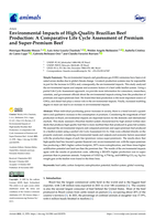 Environmental Impacts of High-Quality Brazilian Beef Production: A Comparative Life Cycle Assessment of Premium and Super-Premium Beef