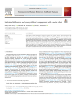 Individual differences and young children's engagement with a social robot