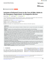 Inclusion of Informal Carers in the Care of Older Adults in the Emergency Department: An Integrative Review