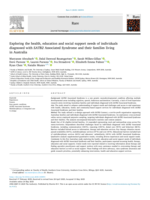 Exploring the health, education and social support needs of individuals diagnosed with SATB2 Associated Syndrome and their families living in Australia