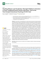Teaching phonics and vocabulary through children’s literature in early childhood initial teacher education: trial of the non-scripted intentional teaching (N-SIT) tool