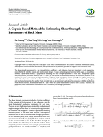 A Copula-Based Method for Estimating Shear Strength Parameters of Rock Mass