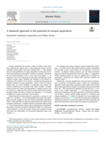 A balanced approach to the potential of octopus aquaculture: Sustainable Cephalopod Aquaculture and Welfare Group