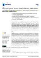 Litter management practices and house-soiling in Italian cats