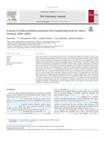 A survey of welfare problems associated with transporting horses by road in Germany (2022-2024)