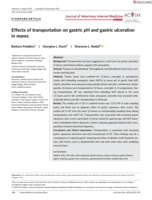 Effects of transportation on gastric pH and gastric ulceration in mares