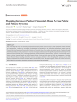 Mapping Intimate Partner Financial Abuse Across Public and Private Systems