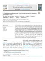 Two machine learning approaches for predicting cyanobacteria abundance in aquaculture ponds