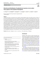 Diversity and distribution of Lophodermium species on non-native Pinus species in the Southern Hemisphere
