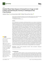 Limited Short-Term Impact of Annual Cover Crops on Soil Carbon and Soil Enzyme Activity in Subtropical Tree Crop Systems