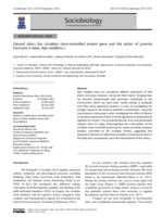 Fipronil alters the circadian clock-controlled protein gene and the action of juvenile hormone in bees, Apis mellifera L.