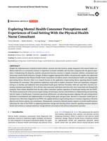 Exploring Mental Health Consumer Perceptions and Experiences of Goal-Setting With the Physical Health Nurse Consultant
