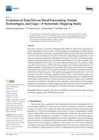 Evolution of Data-Driven Flood Forecasting: Trends, Technologies, and Gaps—A Systematic Mapping Study