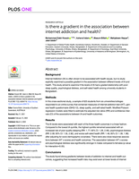 Is there a gradient in the association between internet addiction and health?