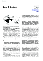 OUR NATIONAL CRISIS: Violence against Women & Children