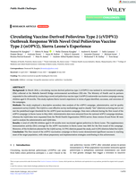 Circulating Vaccine-Derived Poliovirus Type 2 (cVDPV2) Outbreak Response with Novel Oral Poliovirus Vaccine Type 2 (nOPV2), Sierra Leone's Experience