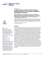 A district-level ensemble model to enhance dengue prediction and control for the Mekong Delta Region of Vietnam