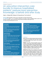 An education intervention care bundle to improve hospitalised patients’ pressure injury prevention knowledge: a before and after study