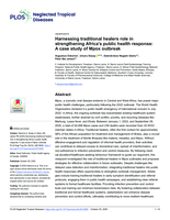 Harnessing traditional healers role in strengthening Africa’s public health response: A case study of Mpox outbreak