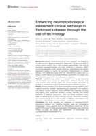 Enhancing neuropsychological assessment clinical pathways in Parkinson's disease through the use of technology
