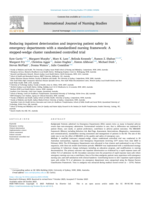 Reducing inpatient deterioration and improving patient safety in emergency departments with a standardised nursing framework: A stepped-wedge cluster randomised controlled trial