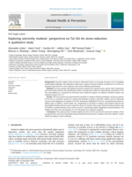 Exploring university students’ perspectives on Tai Chi for stress reduction: A qualitative study