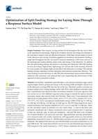 Optimization of Split Feeding Strategy for Laying Hens Through a Response Surface Model