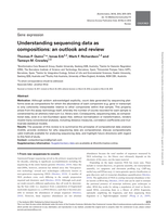Understanding sequencing data as compositions: an outlook and review