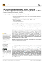 The Status of Indigenous Chicken Genetic Resources: An Analysis of Farmers' Perspectives and Implications for Breed Conservation Priorities in Zambia