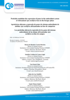 Pesticides modulate the expression of genes in the antioxidant system of Africanized Apis mellifera bees in the forager phase