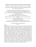 Meditative absorption shifts brain dynamics toward criticality