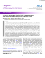 Enhancing sampling of dissolved N2O in aquatic systems: Field-deployable automated gas bag collection system
