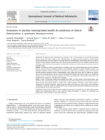 Evaluation of machine learning-based models for prediction of clinical deterioration: A systematic literature review