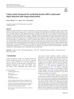 A data-centric framework for combating domain shift in underwater object detection with image enhancement