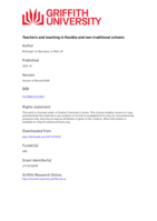 Teachers and Teaching in Flexible and Non-Traditional Schools