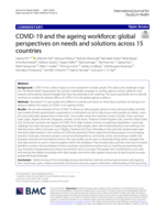 COVID-19 and the ageing workforce: global perspectives on needs and solutions across 15 countries