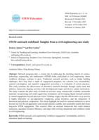 STEM outreach redefined: Insights from a civil engineering case study