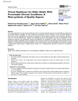 Virtual Healthcare for Older Adults With Preventable Chronic Conditions: A Meta-synthesis of Quality Aspects
