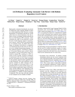 AACR-Bench: Evaluating Automatic Code Review with Holistic Repository-Level Context