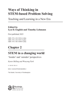 STEM in a changing world: 'Insider' and 'outsider' perspectives