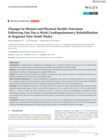 Changes in Mental and Physical Health Outcomes Following One Day a Week Cardiopulmonary Rehabilitation in Regional New South Wales