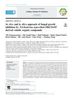 In vitro and in silico approach of fungal growth inhibition by Trichoderma asperellum HbGT6-07 derived volatile organic compounds