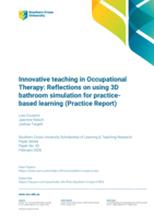 Innovative Teaching in Occupational Therapy: Reflections on using 3D Bathroom Simulation for Practice-Based Learning (Practice Report)