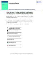International Cardiac Advanced Life Support course: a cross-sectional descriptive analysis