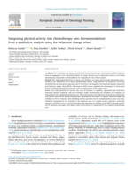 Integrating physical activity into chemotherapy care: Recommendations from a qualitative analysis using the behaviour change wheel