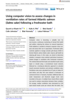 Using computer vision to assess changes in ventilation rates of farmed Atlantic salmon (Salmo salar) following a freshwater bath