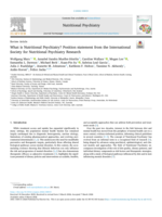 What is Nutritional Psychiatry? Position statement from the International Society for Nutritional Psychiatry Research