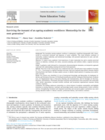Surviving the tsunami of an ageing academic workforce: Mentorship for the next generation ☆